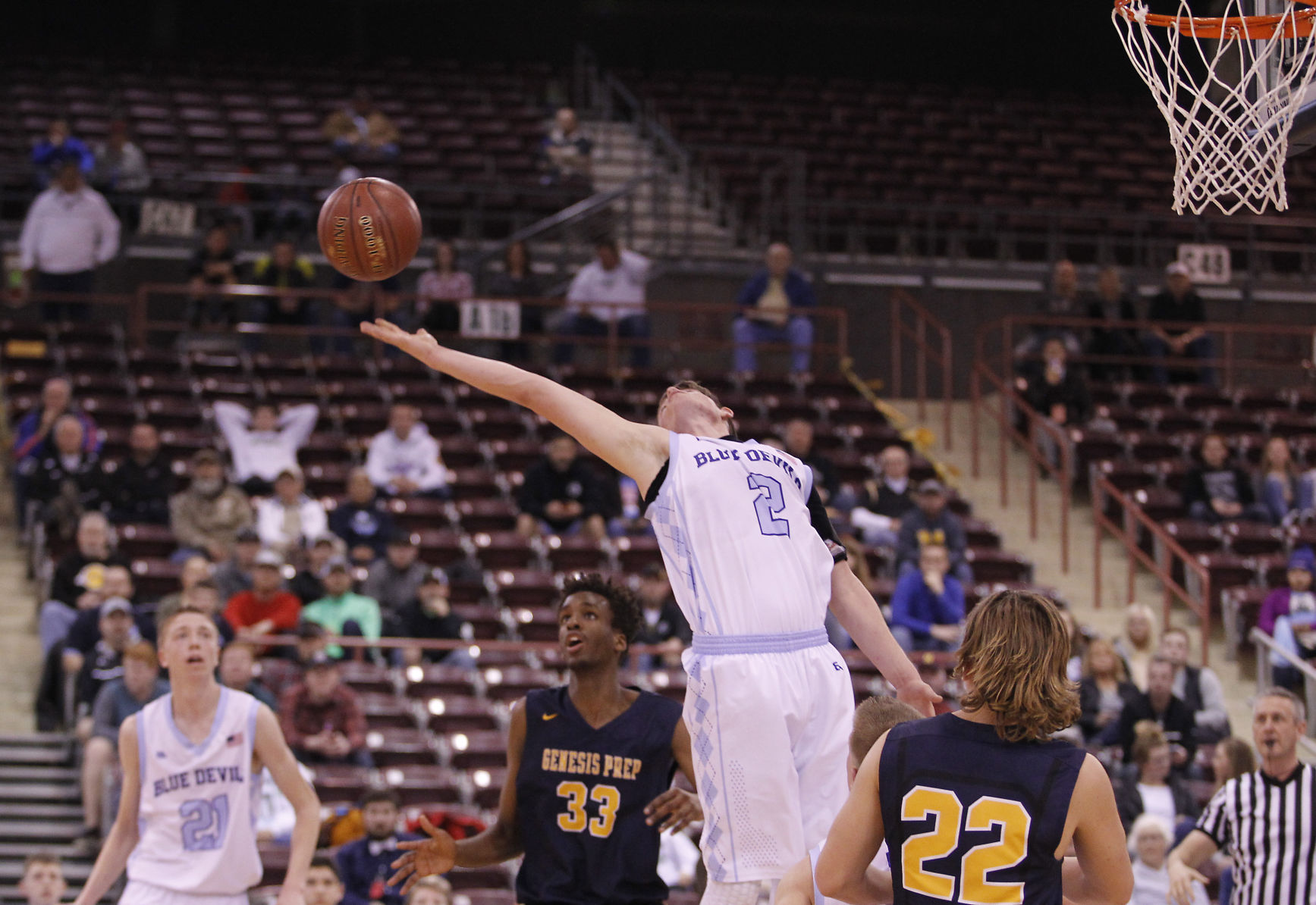 1A DII Boys State Basketball Championship - Dietrich Vs. Genesis Prep